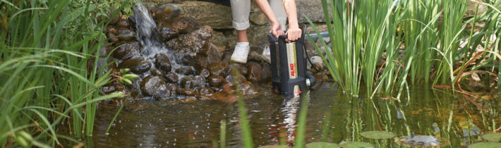 Полезные советы AL-KO: естественная борьба с водорослями в пруду