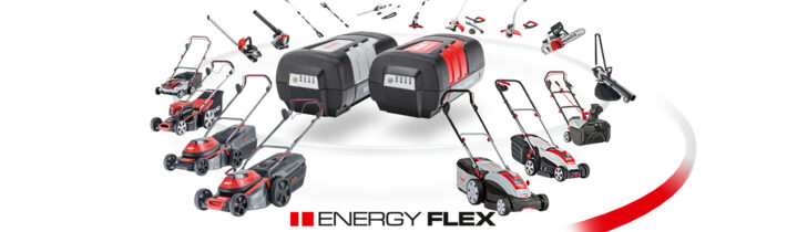Серія Energy Flex: універсальний набір садових інструментів на 40-вольтових акумуляторах