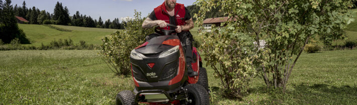 Новые садовые тракторы solo by AL-KO: обновленный дизайн и улучшенная функциональность (видео)