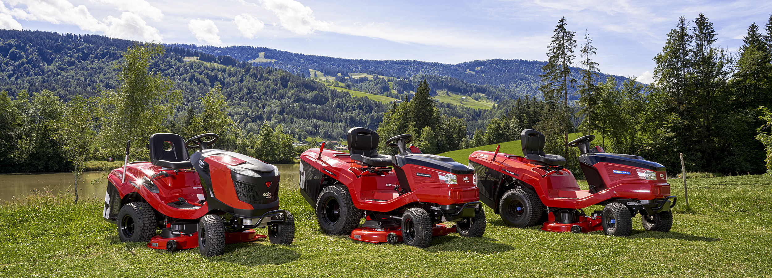 Королівський клас догляду за газоном: садові трактори PREMIUM pro від solo by AL-KO (відео)