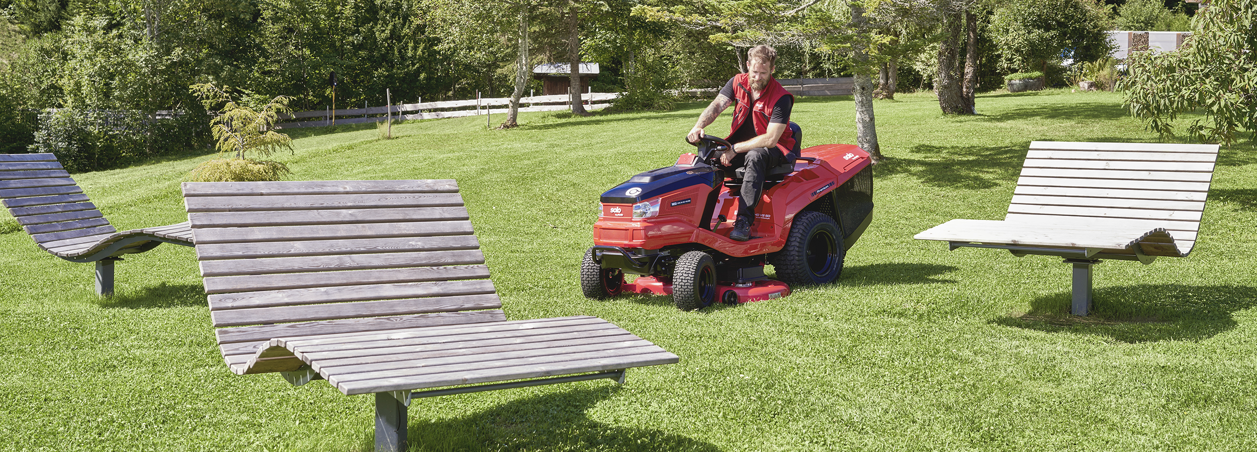 Умный подход: трактор-газонокосилка solo® by AL-KO с дисплеем смартфункций