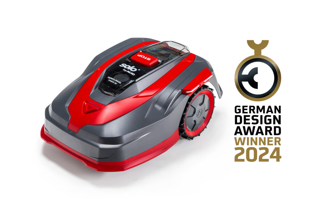 Садові трактори та роботи-газонокосарки solo® by AL-KO: отримали престижну нагороду у сфері дизайну German Design Award 2024