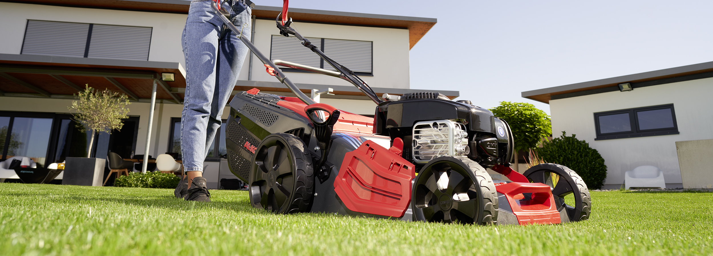 Максимум возможностей: тест и обзор преимуществ бензиновой газонокосилки  AL-KO 521 SP-A Premium (обновлено) | Садова техніка AL-KO